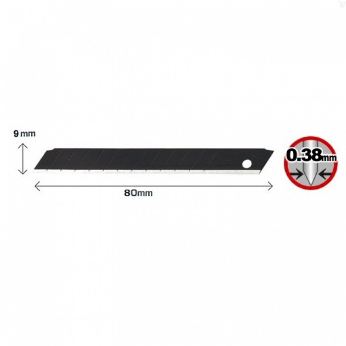 (Olfa ABB-50B) £13.85 - Olfa ABB-50B Spare 9mm Black Blades